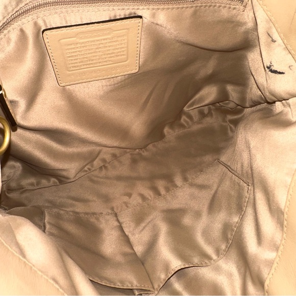 Coach Hamptons Pebble Leather Slim Hobo Shoulder Bag Vintage Y2K - Picture 14 of 15